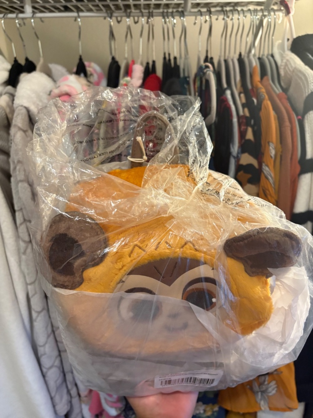 Loungefly | Star Wars | Plush Pocket Wicket Ewok | Mini Backpack - Picture 8 of 11